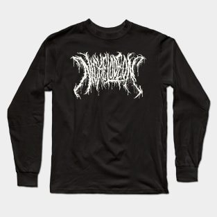 Nick - Death Metal Logo Long Sleeve T-Shirt